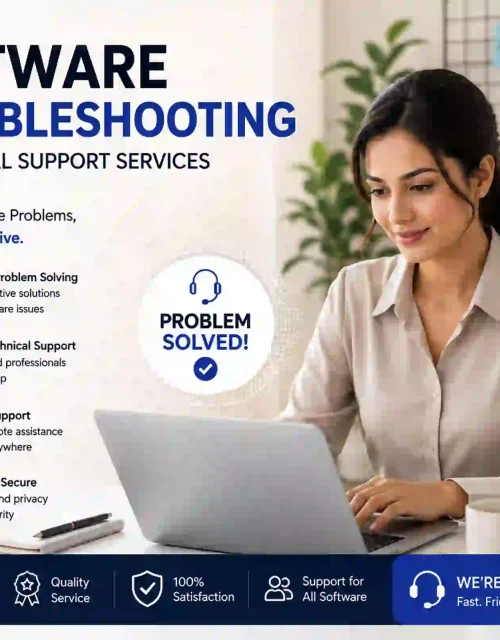 Software Troubleshooting & Technical Support Services